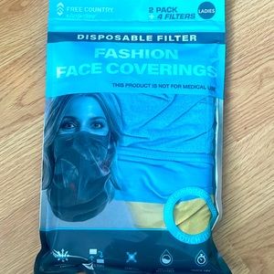 COPY - Women's Protective Mask Gaiter w/Filter Pocket